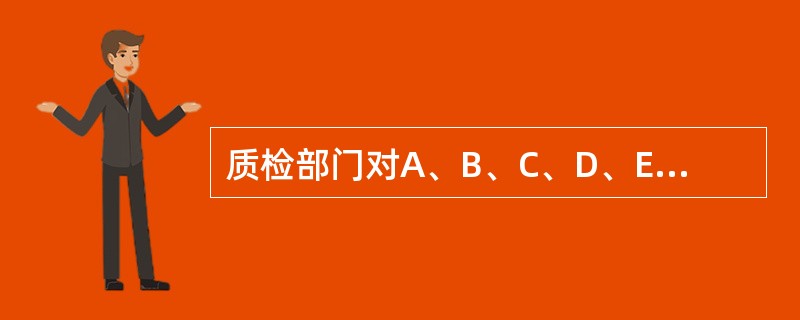 质检部门对A、B、C、D、E五种不同品牌的32寸平板电视机进行检测，发现：A的耗电量低于B，B的耗电量不比C高，D的耗电量不如E低，E的耗电量不如B低，其中两种品牌电视机的耗电量是相同的。<br