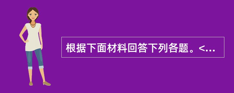 根据下面材料回答下列各题。<br /><p>2006年前三季度直辖市农村居民家庭人均现金收入统计图</p><p><img src="ht