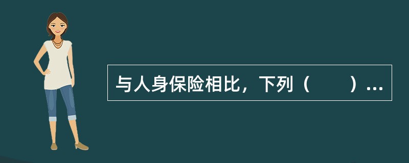 与人身保险相比，下列（　　）不属于财产损失保险的保险利益的特殊性。[2010年8月真题]