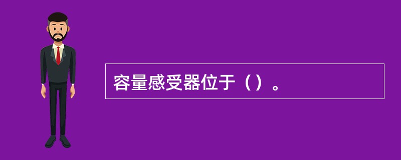 容量感受器位于（）。