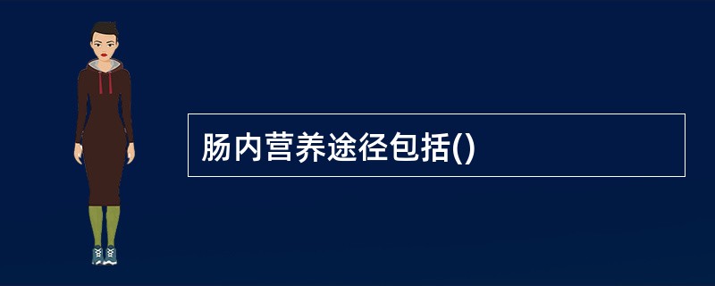 肠内营养途径包括()