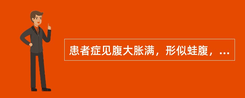 患者症见腹大胀满，形似蛙腹，朝宽暮急，面色苍黄，神疲怯寒，肢冷浮肿，小便短少不利，舌体胖，质紫，苔淡白，脉沉细无力。治疗首选（）