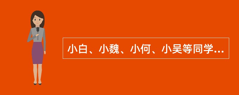 小白、小魏、小何、小吴等同学在课堂上学习民事审判程序之后，对诉讼程序和非讼程序有着不同的理解。下列说法中，几位同学关于民事审判程序的理解正确的是：( )