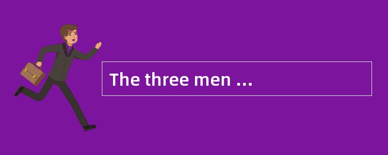 The three men tried many times to sneak across the border into the neighboring country______by the p