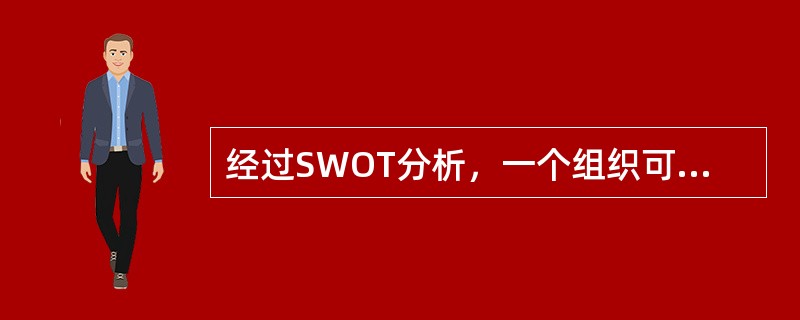 经过SWOT分析，一个组织可以有不同的战略匹配和选择，下列选项中属于经过SWOT分析后战略匹配的是（）。