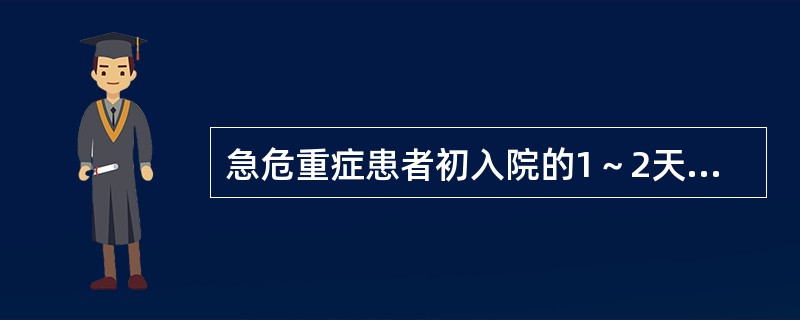 急危重症患者初入院的1～2天，最典型的心理特点是()