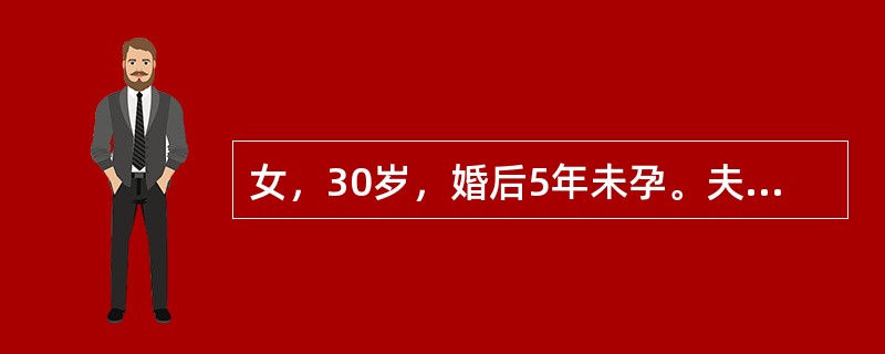女，30岁，婚后5年未孕。夫妇双方生殖器形态学检查未及异常。为监测有无排卵，下列检查中不宜采用的是()