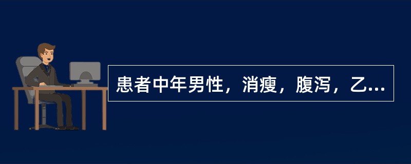 患者中年男性，消瘦，腹泻，乙肝病史30余年，AFP正常。<br />靠近中肝静脉右侧近第二肝门可见一不均质低回声肿块，肿块位于下面哪项分区（）