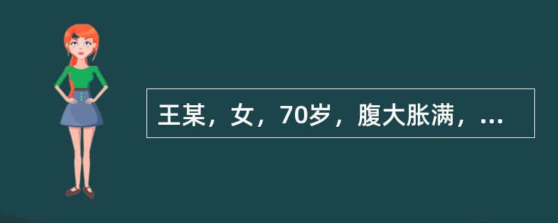 王某，女，70岁，腹大胀满，形似蛙腹，朝宽暮急，面色咣白，脘闷纳呆，神倦怯寒，肢冷浮肿，小便短少不利，舌体胖，质紫，苔淡白，脉沉细无力。治疗方法首选（）