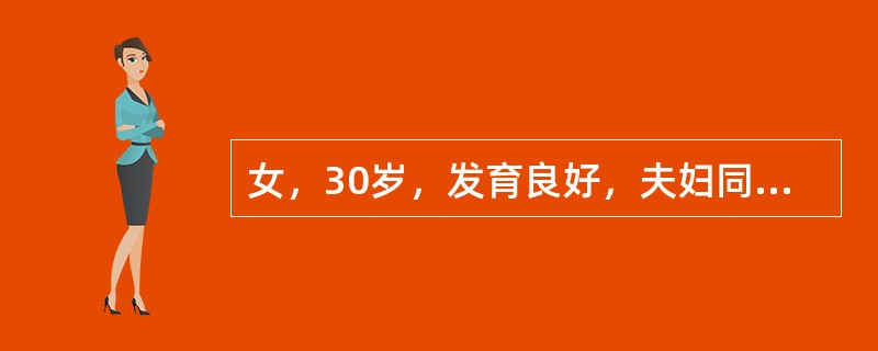 女，30岁，发育良好，夫妇同居，婚后3年未孕。女子基础体温双相，内膜活检见分泌期图像，输卵管通畅试验示通畅；男子精液常规示正常。进一步应选适当日期做的试验是()