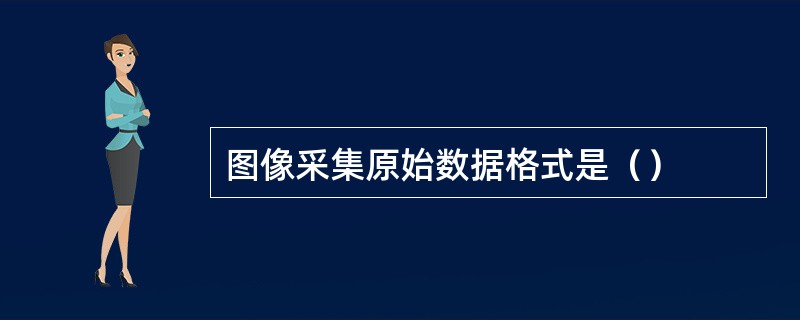 图像采集原始数据格式是（）