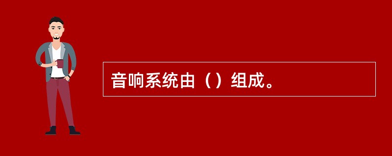 音响系统由（）组成。