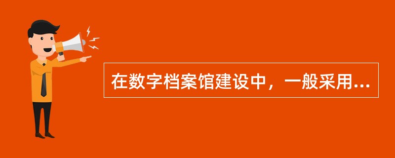 在数字档案馆建设中，一般采用的元数据存储方式是（）。