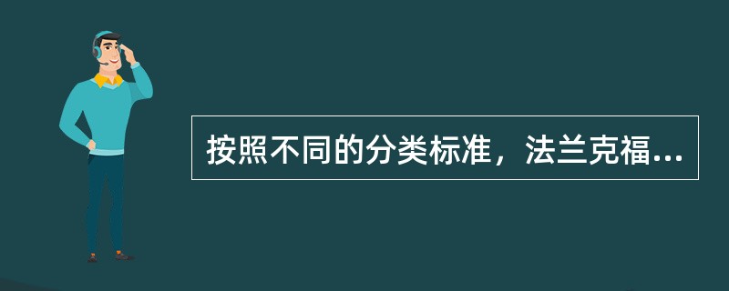 按照不同的分类标准，法兰克福书展属于（　　）书展。