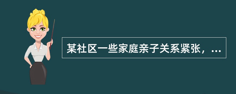 某社区一些家庭亲子关系紧张，冲突频发，家长十分焦虑。为此，社会工作者采用“父母效能训练模式”为这些家长开展亲职教育小组，小组共分为六节。以下对话节选自第一节和第六节的小组过程记录。<br /&g