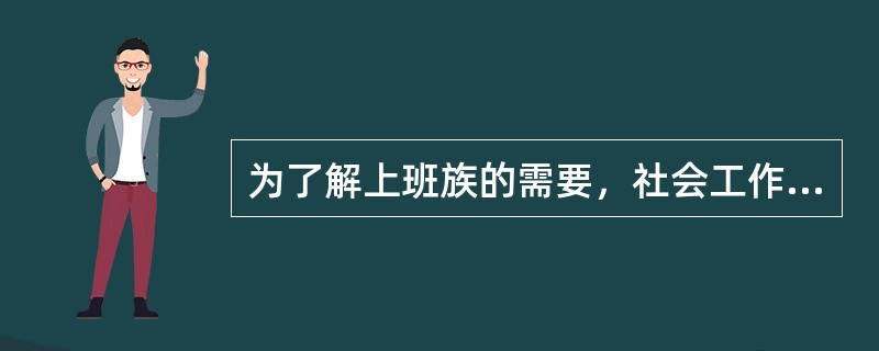 为了解上班族的需要，社会工作者对社区内的上班族家庭进行了问卷调查，调查结果显示，他们对家政服务的需求最大。根据布赖德·肖对社区需要的分类，上班族对家政服务的需要属于（）。