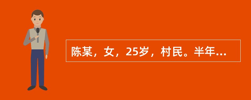 陈某，女，25岁，村民。半年前剖宫产分娩一男孩，母婴健康，现使用安全套避孕。下周镇计生办举办“三服务”（环情、孕情、病情检查服务）活动，村委会计生主任刘姐入户走访。刘姐在走访过程中，要求陈某按照镇计生