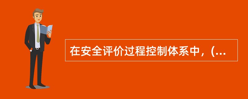 在安全评价过程控制体系中，( )是评价机构安全评价工作的核心，评价工作的发展方向和行动纲领。