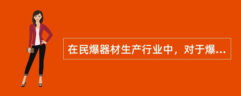 在民爆器材生产行业中，对于爆炸分区为Ⅰ类(Fo区)的场所，采用仪表的类型应该是( )。