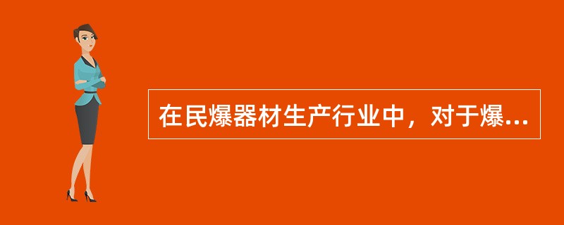 在民爆器材生产行业中，对于爆炸分区为Ⅰ类(Fo区)的场所，采用仪表的类型应该是( )。