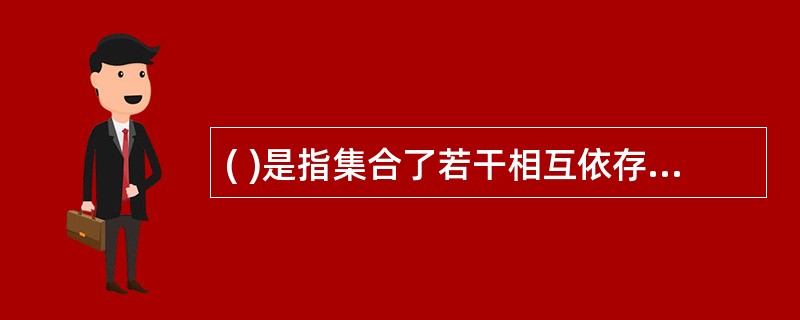 ( )是指集合了若干相互依存和相互制约要素，为实现特定目的而组成的有机整体。