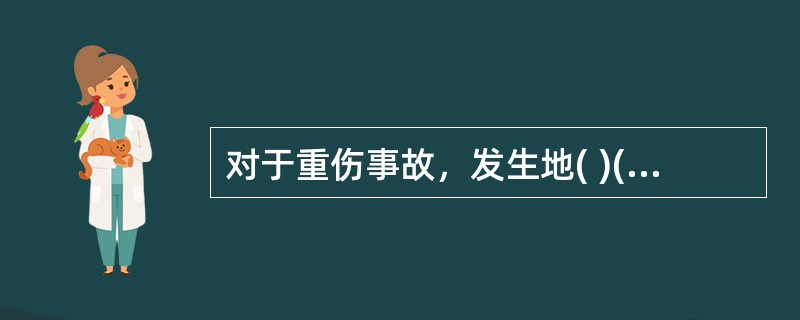 对于重伤事故，发生地( )(级)人民政府安全生产监督管理部门认为有必要时，可以派人参加事故调查组或直接组织成立事故调查组。