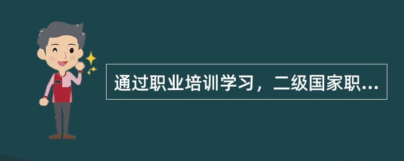 通过职业培训学习，二级国家职业安全评价师应具备( )能力。