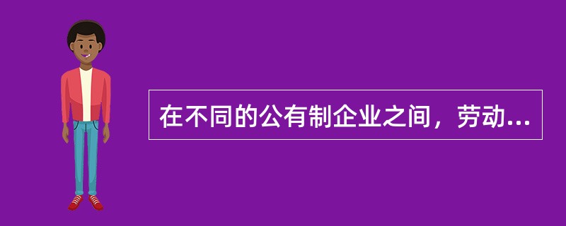 在不同的公有制企业之间，劳动者尽管付出了等量的劳动，但所取得的报酬也可能是不等的，因此就按劳分配而言（）。