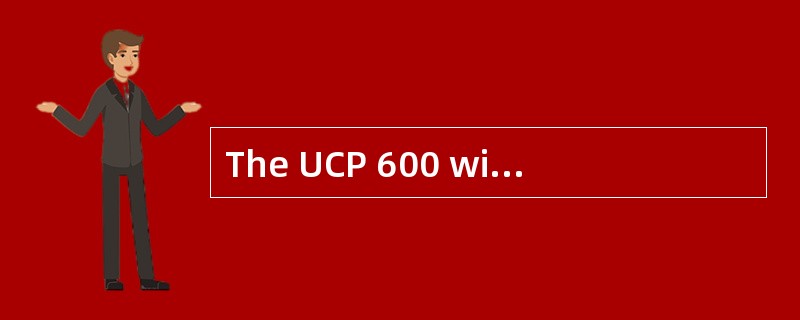 The UCP 600 will apply to any party concerned unless it is expresslymodified or excluded by the cred