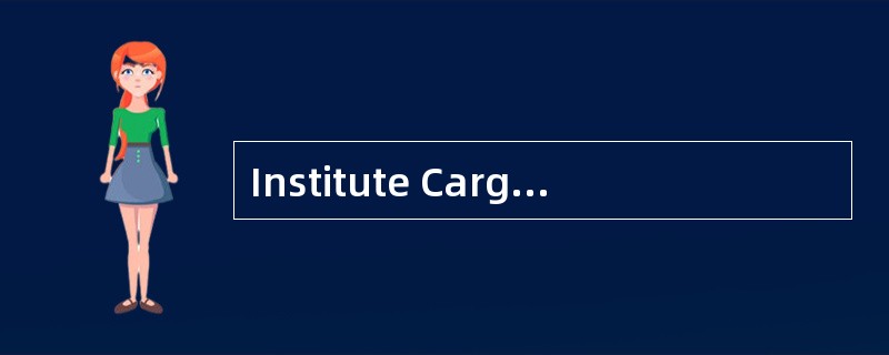 Institute Cargo Clauses C covers loss of or damage to cargo caused byearthquake.（ ）
