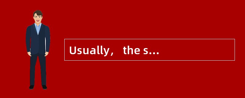 Usually， the straight bill of lading isnon-negotiable， that is， thegoods must be sent to the consign