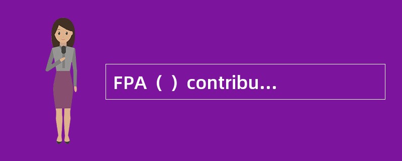 FPA（ ）contribution to General Average.