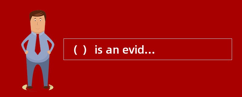 （ ） is an evidence of insurance contract issued bythe insurer to the assured.