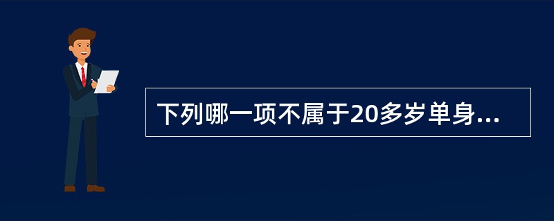 下列哪一项不属于20多岁单身客户的短期目标？（　　）