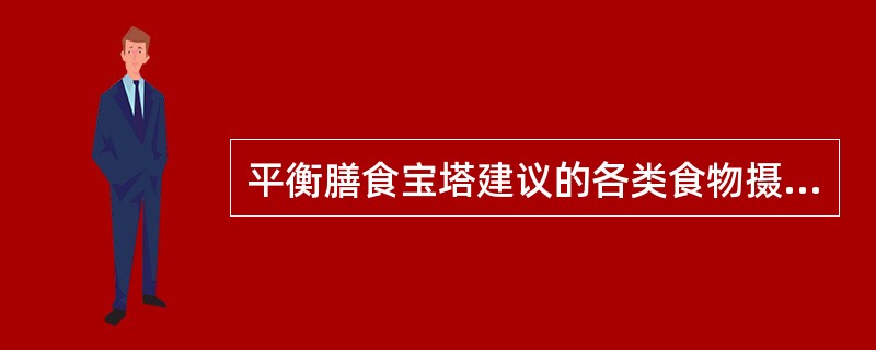 平衡膳食宝塔建议的各类食物摄入量是一个平均值和比例，每日生活无须每天都样样照比，但是要经常遵循宝塔各层各类食物的大体比例。（）