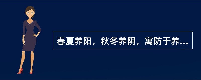 春夏养阳，秋冬养阴，寓防于养，是四季养生法最根本的原则。春季养生指的是（）