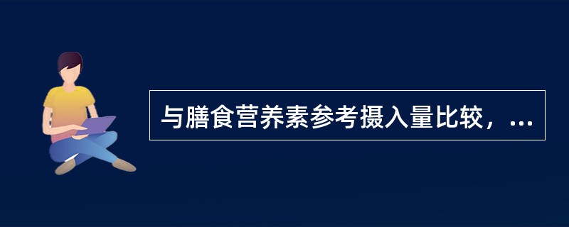 与膳食营养素参考摄入量比较，一般情况下，食谱的能量、蛋白质、脂肪、碳水化合物的量以（）为单位进行计算和评价。