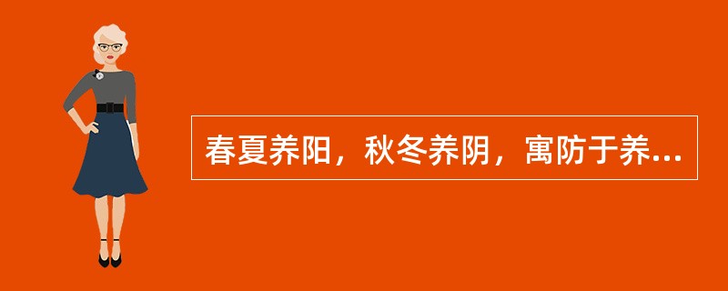 春夏养阳，秋冬养阴，寓防于养，是四季养生法最根本的原则。春季养生指的是（）