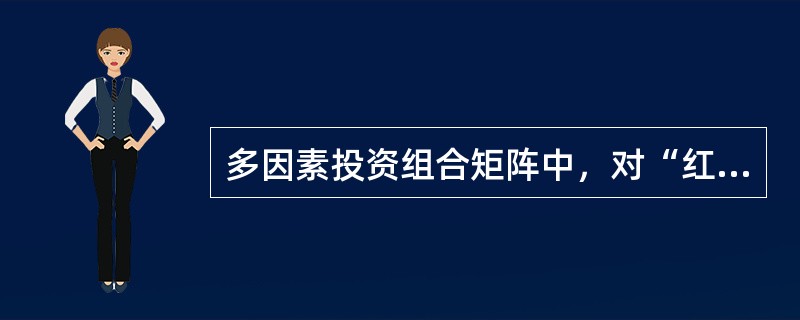 多因素投资组合矩阵中，对“红色地带”应该采取的策略是（　　）。