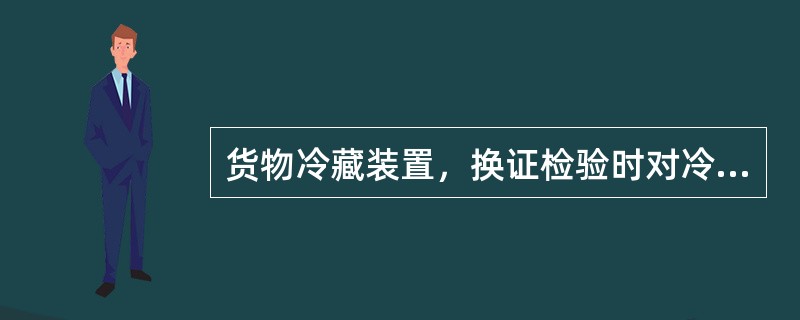 货物冷藏装置，换证检验时对冷凝器的检验，打开冷凝端盖，检查管板、端盖有无裂纹、过度腐蚀等缺陷，管道是否通畅，防蚀锌块应换新。必要时壳体和端盖应测厚，蚀耗超过原厚度（）时应进行强度核算？