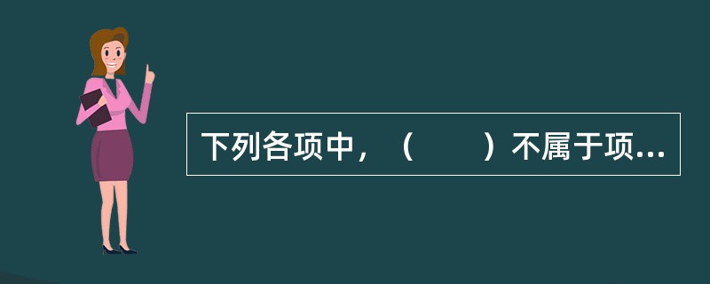 下列各项中，（　　）不属于项目初步决策阶段业主的管理工作内容。