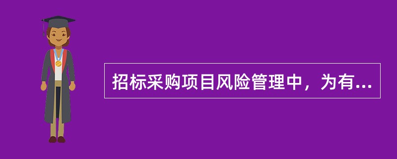 招标采购项目风险管理中，为有效规避来自于招标人内部人员的道德风险，适宜采用的风险应对策略是（　　）。［2011年真题］