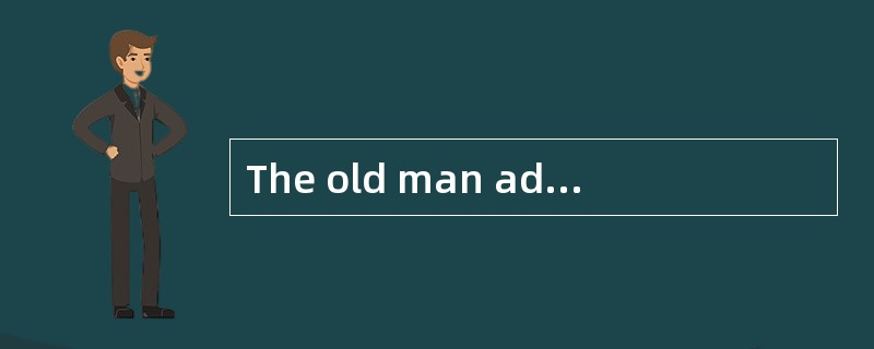 The old man adopted two sons, both of __________working abroad.