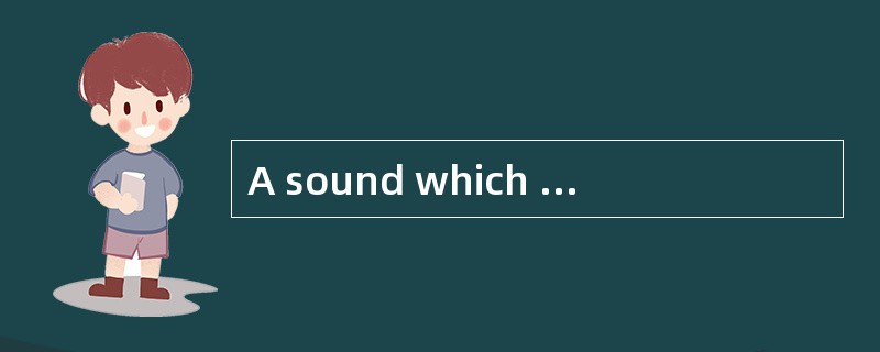 A sound which is capable of distinguishing one word in meaning from another in a given language