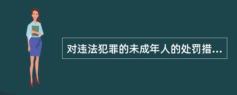 对违法犯罪的未成年人的处罚措施，说法不正确的是（）。