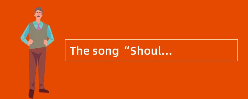 The song“Should old acquaintance be forgot and days of auld lang syne”is usually sung on the eve of_