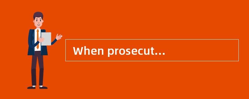  When prosecutors evaluate a case, a company′ s CSR record