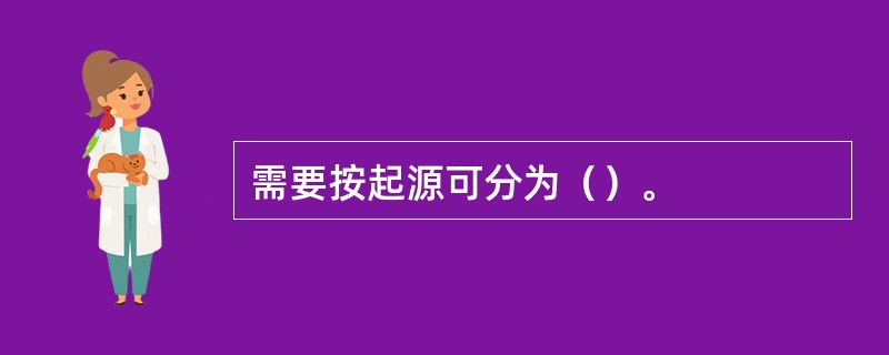 需要按起源可分为（）。