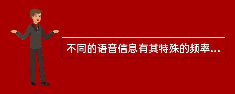 不同的语音信息有其特殊的频率分布，比如基频、第一共振峰等。第一共振峰转移等信息位于（）的频率范围。