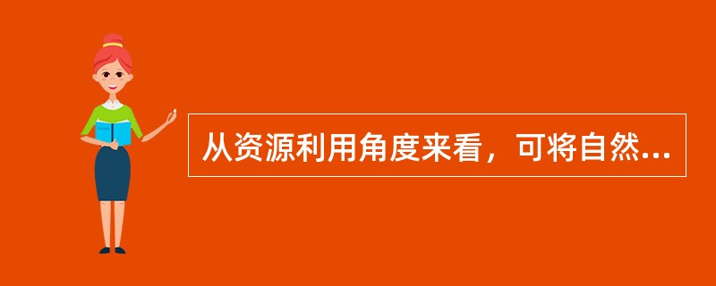 从资源利用角度来看，可将自然资源价值划分为（）